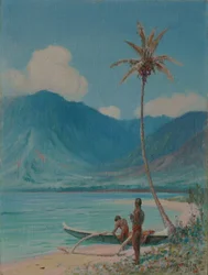 En la playa, Leeward Oahu